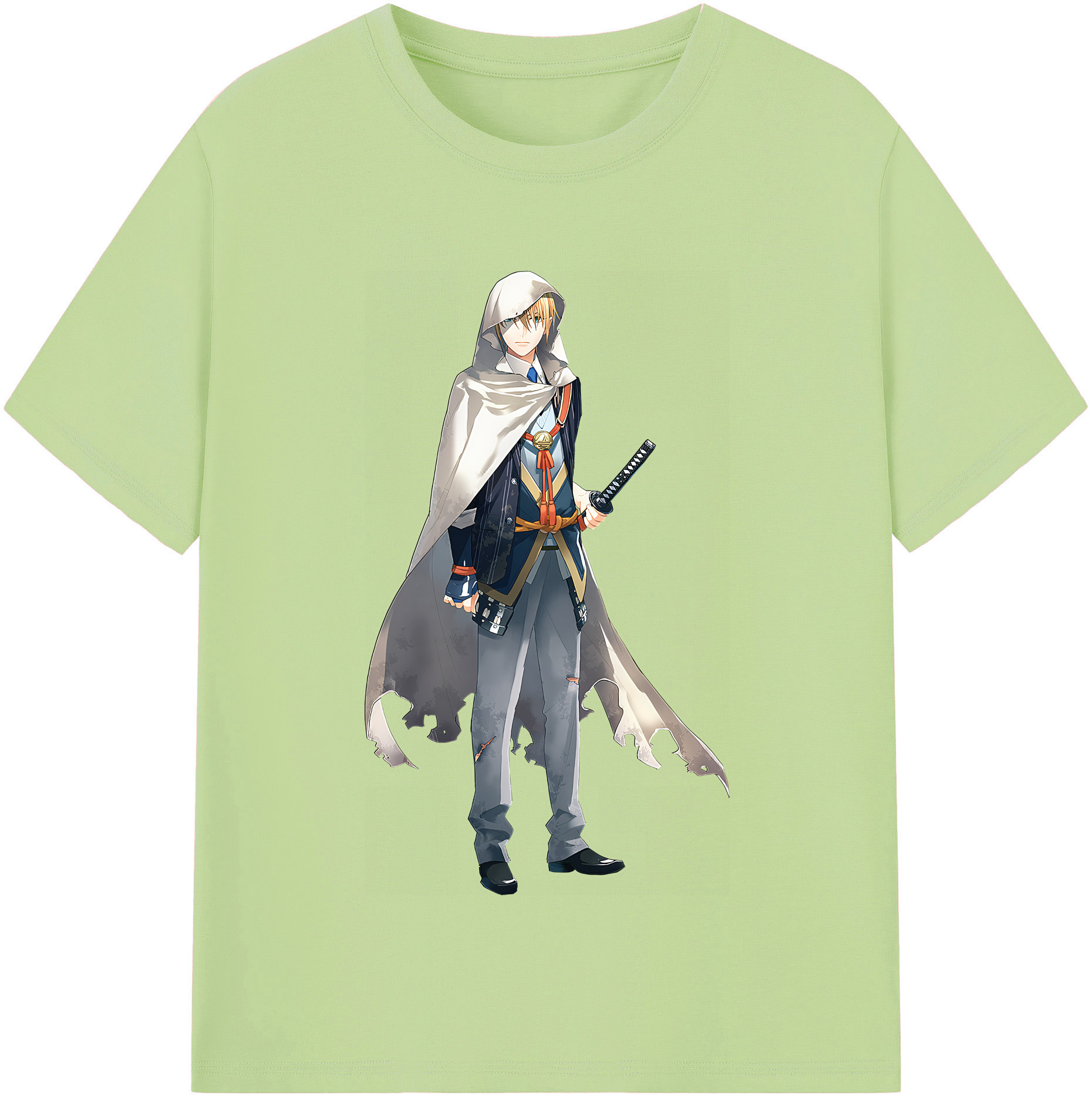 （画像用） 刀剣乱舞 Touken Ranbu 綿100％半袖Tシャツ（フロントプリント）